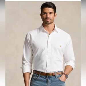 Polo Ralph Lauren
Men's Big & Tall Classic-Fit Long-Sleeve Oxford Shirt